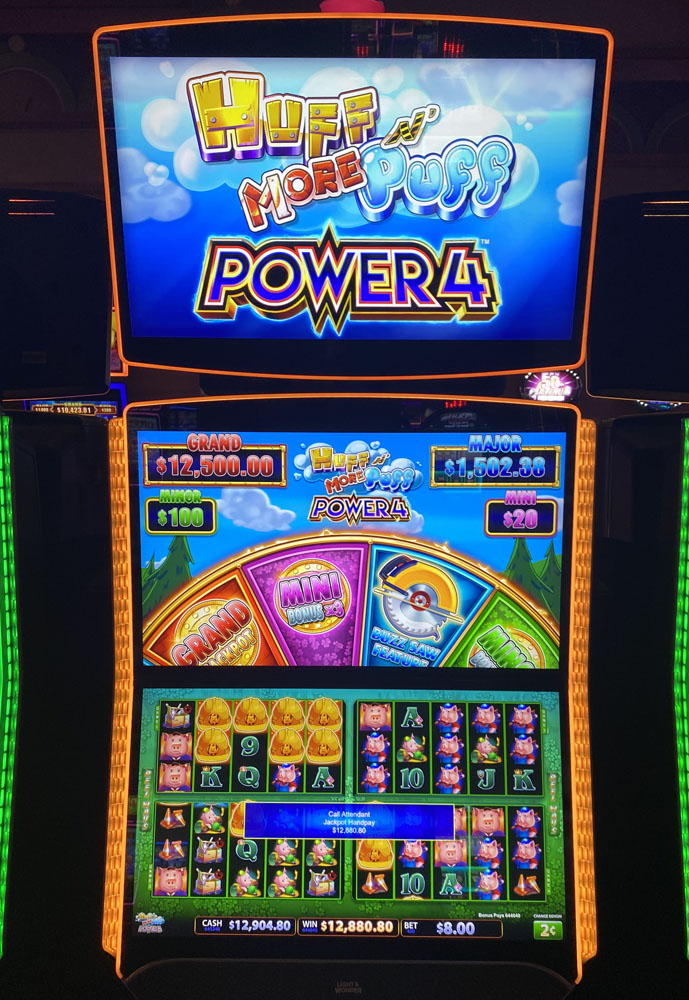 $12,881 on Power4 Huff N More Puff on October 23