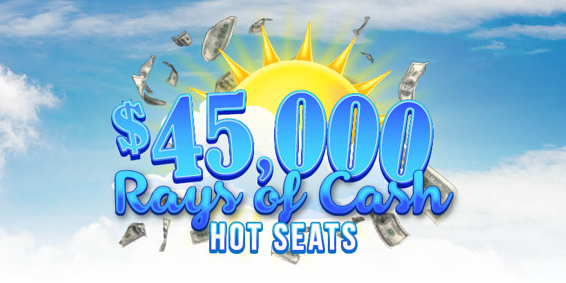 Win Your Share Of $45,000 Cash at Seneca Allegany