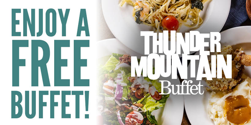 Enjoy A Free Buffet at Seneca Allegany This January