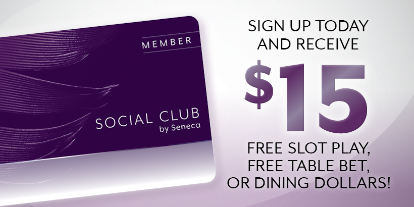New Member Sign Up at Seneca Allegany