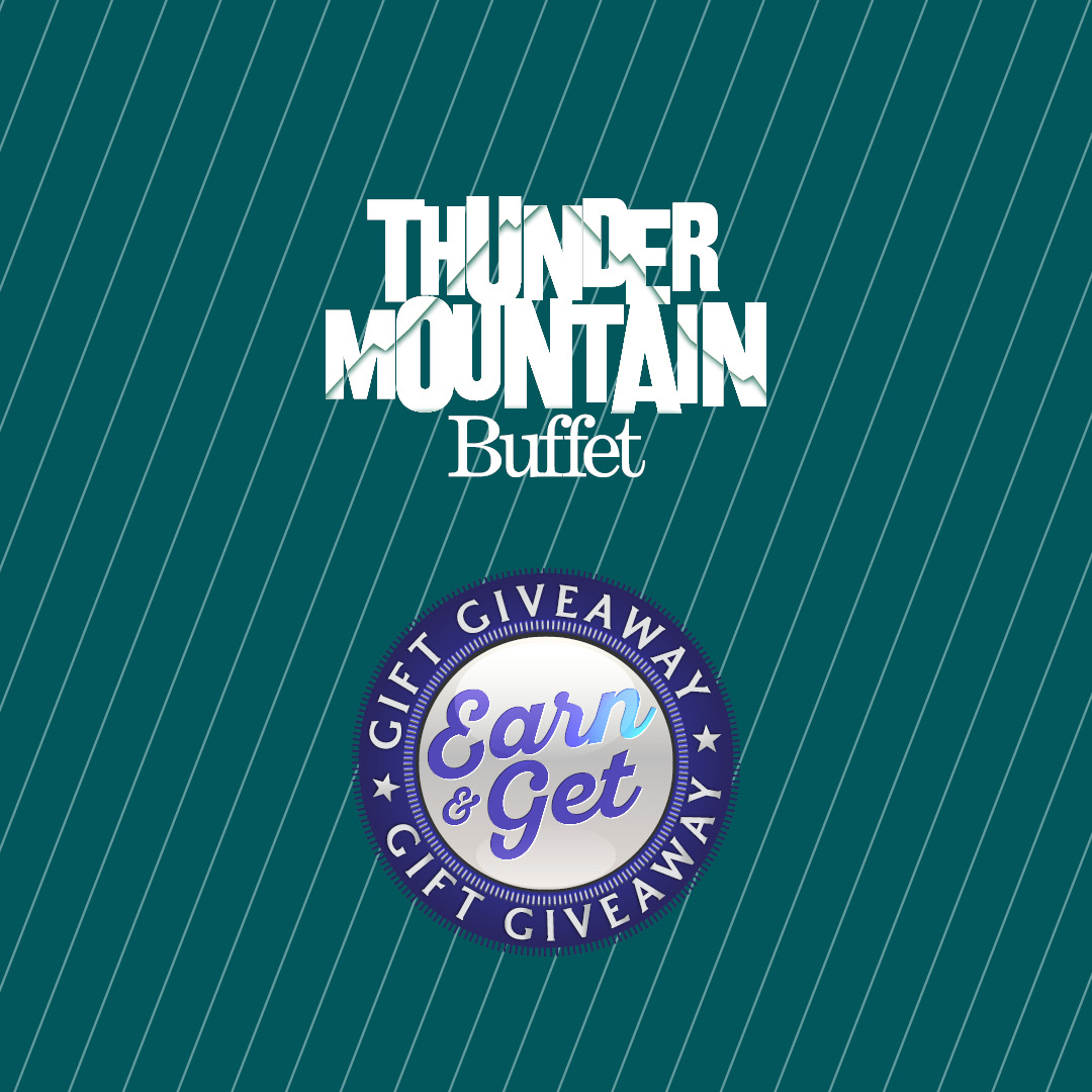Turn Points Into Delicious Flavors! Earn a FREE meal at Thunder Mountain Buffet at Seneca Allegany Resort & Casino!