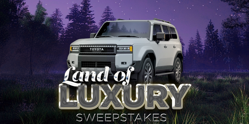 Win a 2024 Toyota Land Cruiser at Seneca Allegany