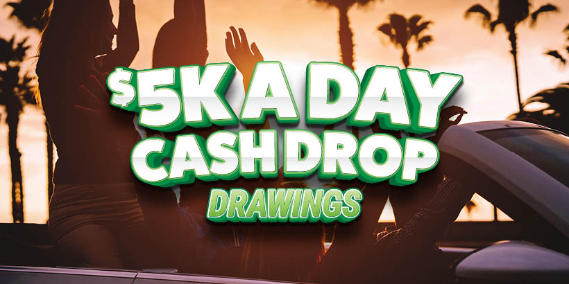 Win Your Daily Share Of $5,000 Cash At Seneca Allegany In April