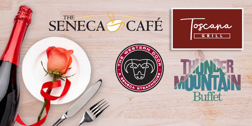 Valentines Feature Menus at Seneca Allegany