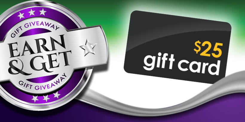 Earn & Get: $25 Retail Gift Card at Seneca Allegany