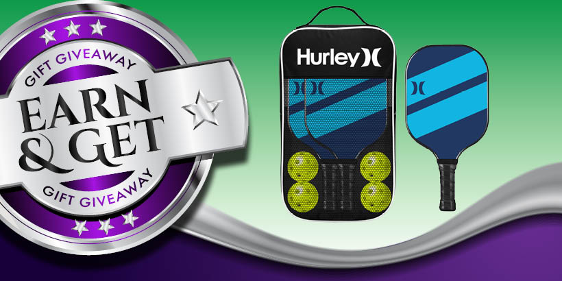 Earn & Get: Hurley Pickleball Set at Seneca Allegany