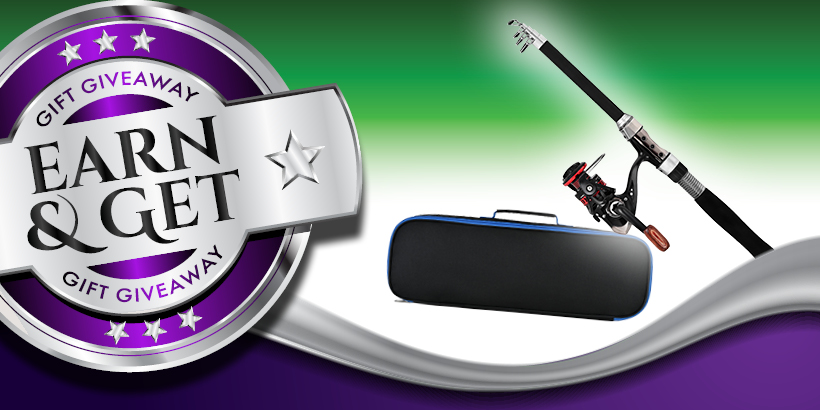 Earn & Get: Talon Telescoping Fishing Pole & Reel