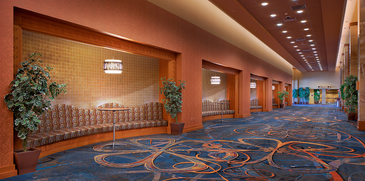 Pre-function space at Seneca Allegany Resort & Casino