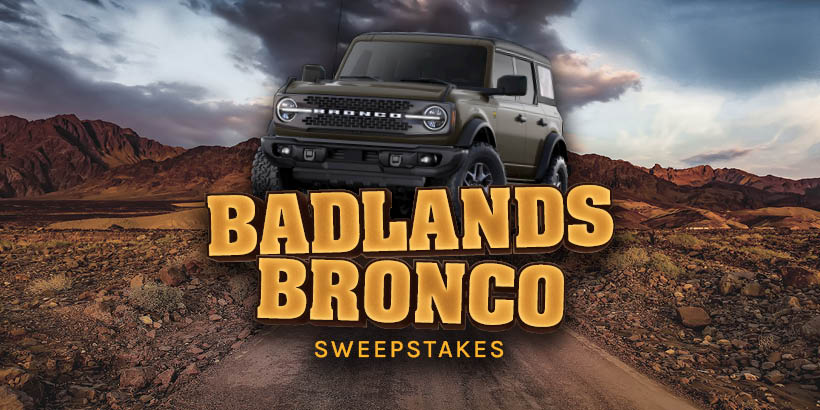 Win A 2025 Ford Bronco Badlands At Seneca Allegany