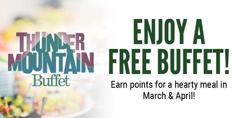 Enjoy a Free Buffet at Seneca Allegany