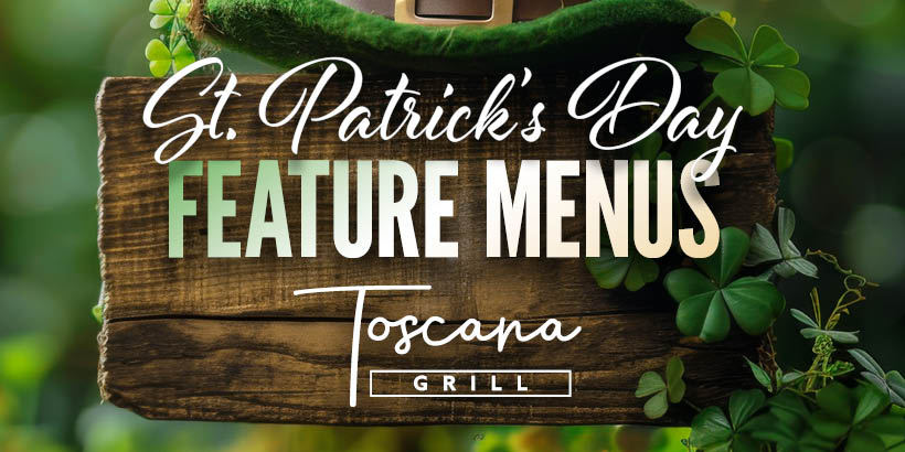 St Patricks Day Feature Menus at Seneca Allegany