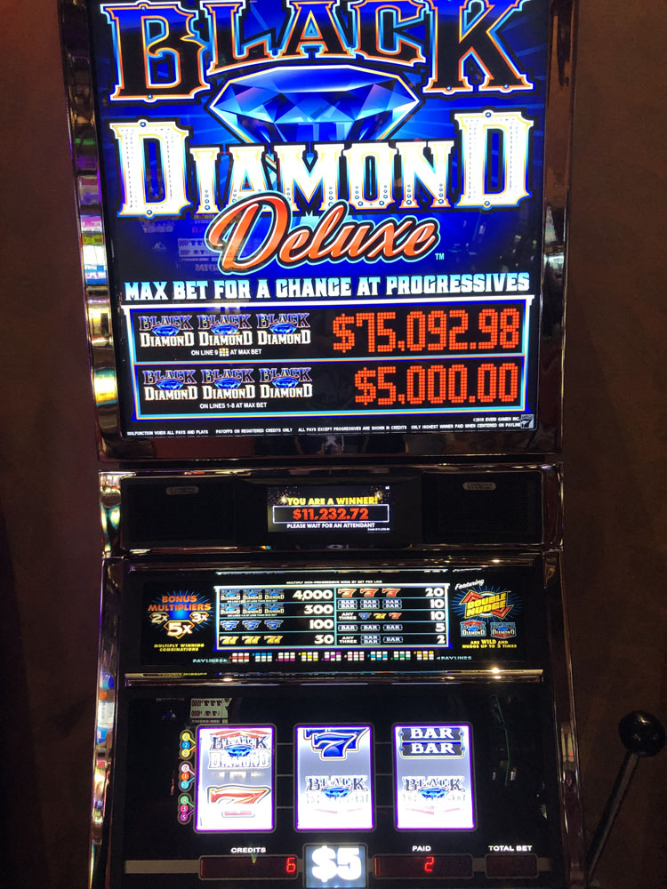 $11,233 on Black Diamond Deluxe on October 26