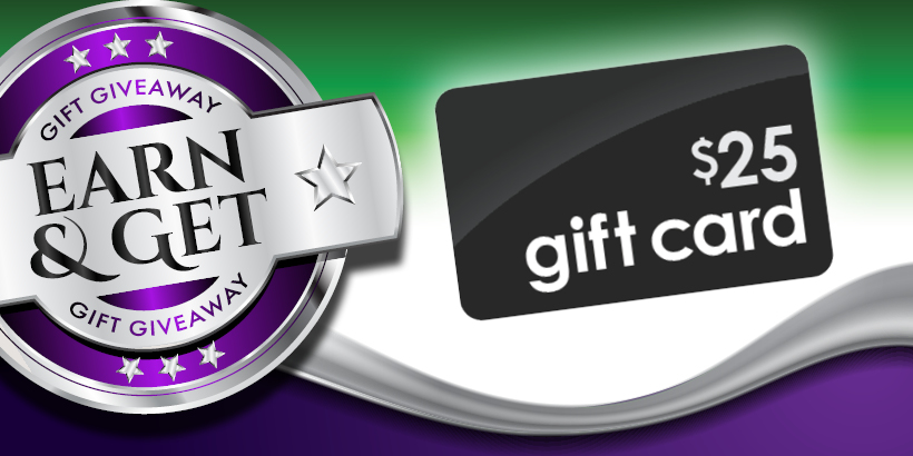 Earn & Get: $25 Gift Card at Seneca Allegany
