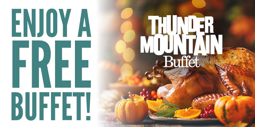 Enjoy a Free Buffet at Seneca Allegany